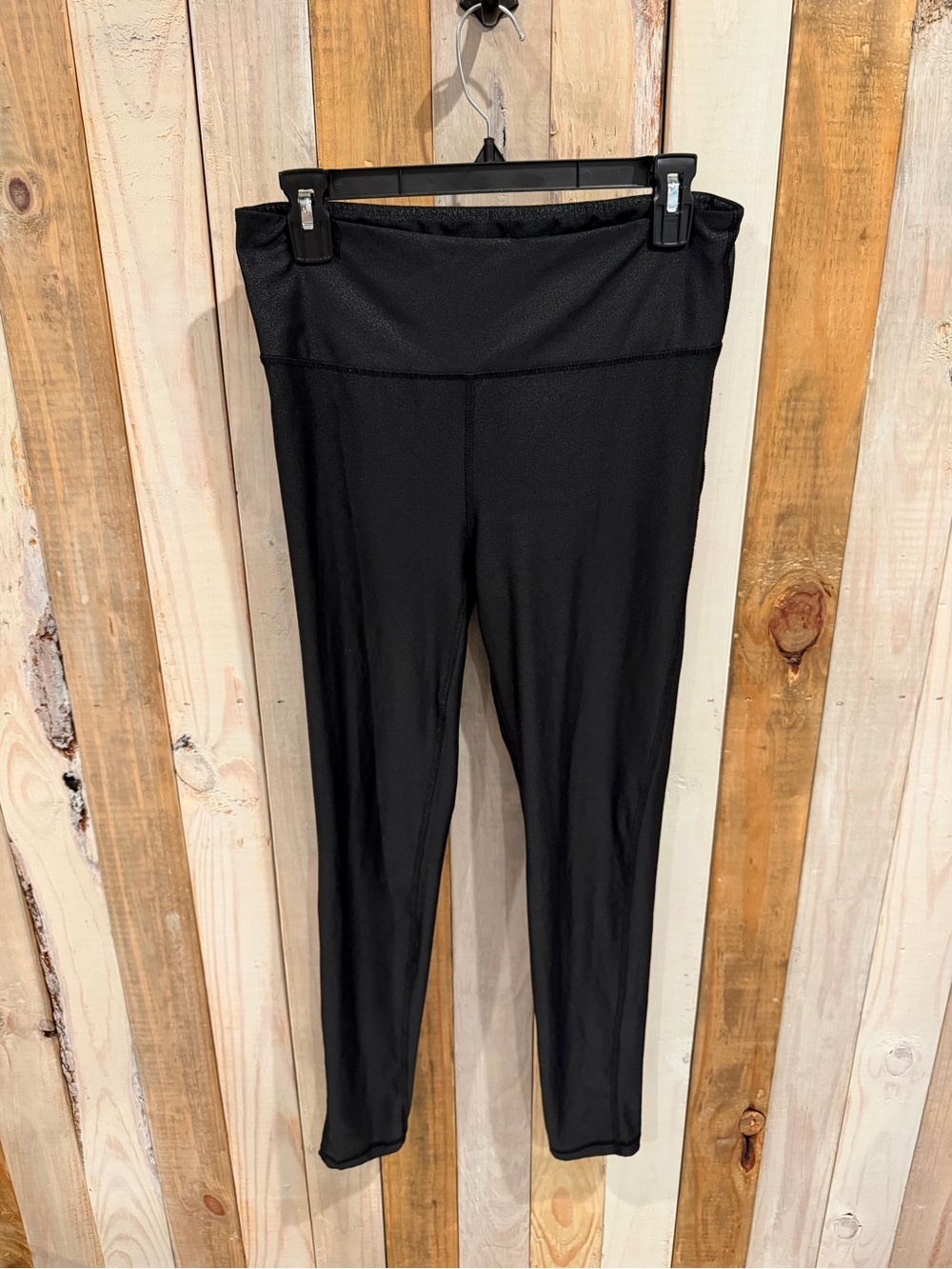 Mono B Black High-Waist Leggings